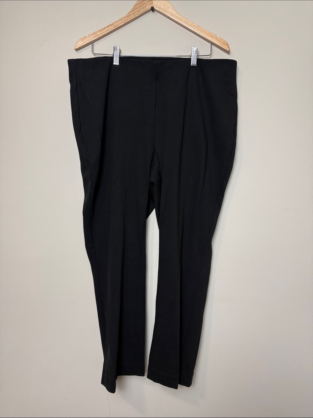 Talbots Montauk Pant Black Stretch Dress Pants - Straight Leg